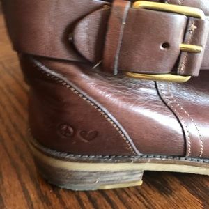 Lucky brand leather boots.